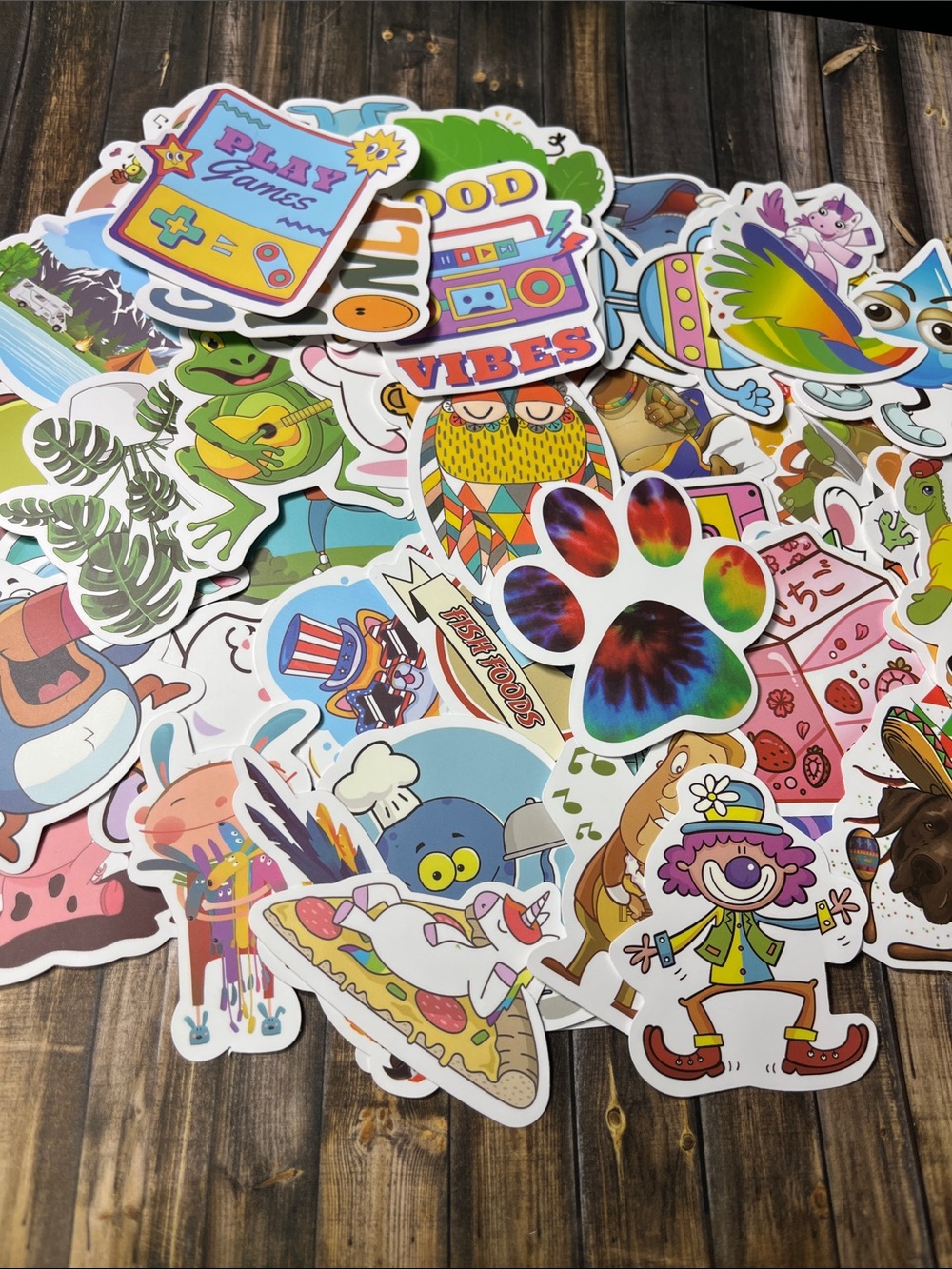 5for$10 Cute Kid-Friendly Animal And Cheery Colorful Mixed Lot of 50